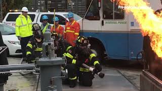 How first responders and Con Edison Workers train for gas emergencies