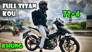 ToanBlack TEST PÔ TRÊN EXCITER 72+4 CÙNG FULL SET TITAN | VLOG