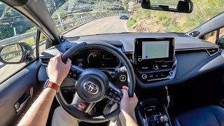 2023 Toyota GR Corolla Core - POV Canyon Drive (Binaural Audio)