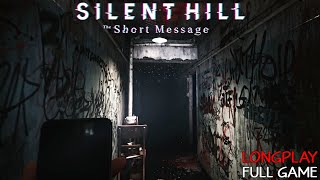 Silent Hill The Short Message - Full Game Longplay Walkthrough 4K | Realistic Horror Game 2024