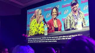 Hazbin Hotel panel at Animate Orlando. Missing the beginning.