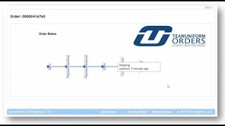 Teamuniformorders Order Status Tracking