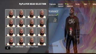 HALLOWEEN OUTFITS ARE BACK!! Best face creation in Nba2k20
