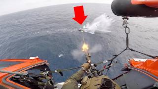 Terrifying Moment! U.S. Coast Guard HITRON Crew stops Boat with $45.8 Million of Cocaine