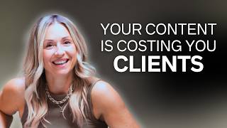Why posting everyday is actually pushing clients away (Take a Break + Do This Instead)