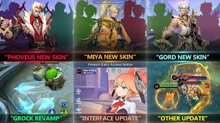 Phoveus, Gord, Miya painted and other MLBB update!