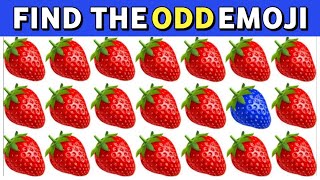 FIND THE ODD EMOJI OUT in thise Quiz to Win! | Odd One Out Puzzle | Find The Odd Emoji Quizzes