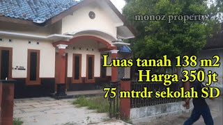 Dijual rumah siap huni,, luas tanah 138 m2, dekat pasar jodog, harga 350 juta