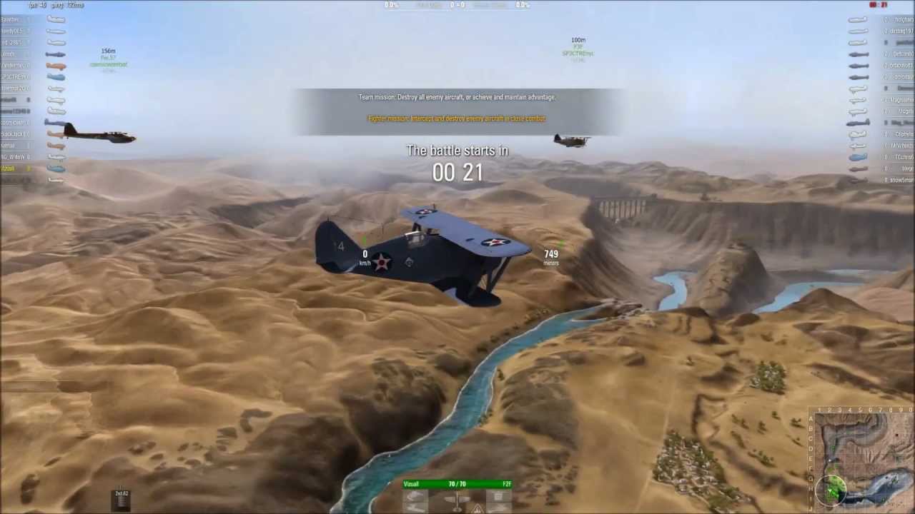 World Of Warplanes - F2F - YouTube