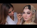 Live Class 20 | Quick Simple and Easy Bridal Makeup tutorial | Long Lasting Makeup  @pkmakeupstudio