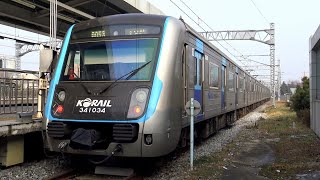 【4K】【KORAIL】韓国鉄道公社341000系電車(1次車)(1次車主回路更新車)(5次車)到着・発車シーン集 銅雀駅、倉洞駅、仁川駅にて 2022.12-2023.1