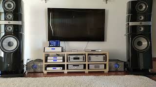 Focal Grande Utopia, Pass amplifier \u0026 dCS...