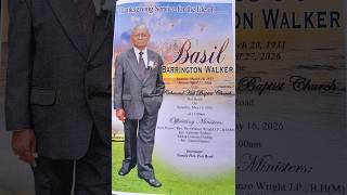 Thanksgiving Service for the Life of BASIL BARRINGTON WALKER (March 20, 1931 - April 27, 2026)