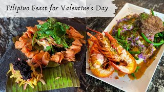 Filipino Dinner for Valentine's Day | Tatang #shorts