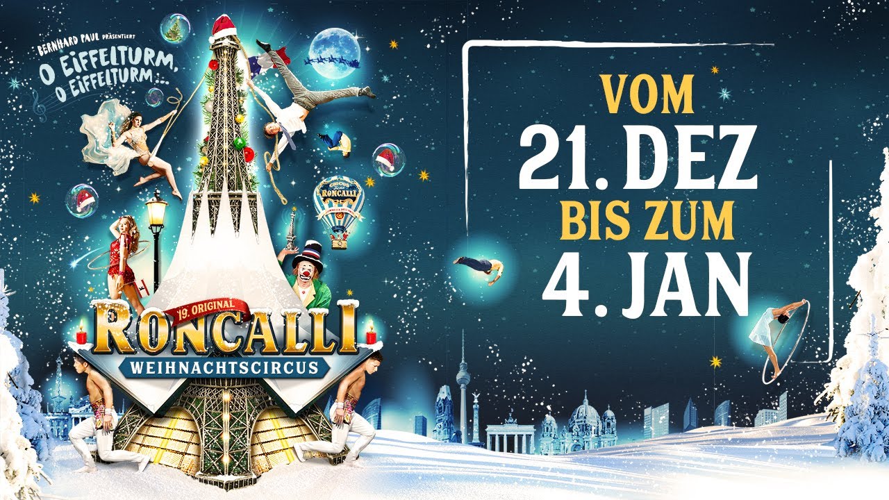 19. Original Roncalli Weihnachtscircus 2023/2024 - Berlin Tempodrom ...