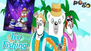 Pogo Games: Snowbird Solitaire - Ice Fishing Event