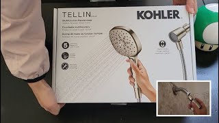 Magnet Mount Multifunction Handshower | Unbox | Installation | KOHLER