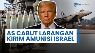 Media Israel: Donald Trump akan Cabut Larangan Kirim Amunisi Bom 1 Ton, Senjata Penghancur di Gaza