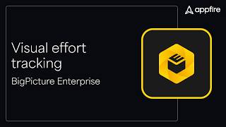 Track project effort and progress in BigPicture
