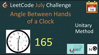 angle between hands of a clock | angle between hands of a clock leetcode | leetcode 1344