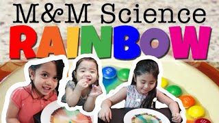 M\u0026Ms Rainbow Experiment | Candy Science STEAM | Multi-levels kids activity | Quarantine Fun Activity