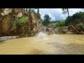 brave boys diving natural swimming pool surkhet backpackernepal