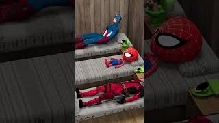 Deadpool vs Spidey vs Captain America | Skibidi Alarm Clock | Marvel Animation