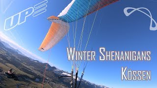 Winter Shenanigans - Paragliding Kössen [4K]