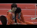 130128 아육대_sungjong u0026l_성종이 어깨에 기대는 명수