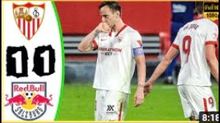 Match nul historique entre Séville et Salzbourg sevilla vs salzburg 11 extended highlights all goals