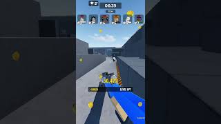 Roblox Gunfight Arena | MID AIR DOUBLE NO SCOPE?? #shorts  #roblox #gunfightarena