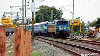 RAPID ACCELERATION OF WAG7 INDIAN RAILWAY