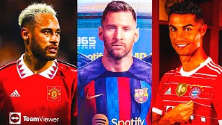 LES PLUS GRANDS TRANSFERTS 2023 | Neymar à Manchester United, Messi à Barcelone, Ronaldo au Bayern
