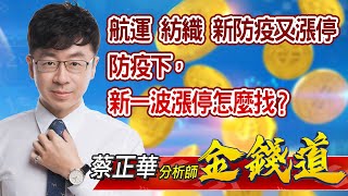 中視【金錢道】20210524 #蔡正華：航運、紡織、新防疫又漲停！防疫下，新一波漲停怎麼找？ #中視 #中視新聞 #金錢道 #摩爾證券投資顧問