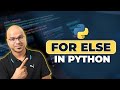#24 Python Tutorial for Beginners | For Else in Python