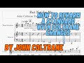 John Coltrane - But Not for Me - Transcription