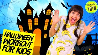 HALLOWEEN EXERCISES FOR KIDS | Move Along to This Halloween Story | 🎃Fitness for Children