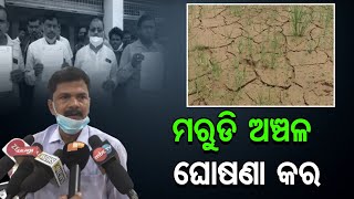 ମରୁଡି ଅଞ୍ଚଳ ଘୋଷଣା କର | Odisha Reporter