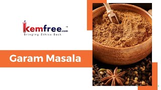 Buy/Sell Organic Garam Masala at our Global Organic Market place - kemfree.com