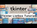 Python Tkinter Listbox Tutorial | Create Clickable List in GUI (Beginner Friendly)