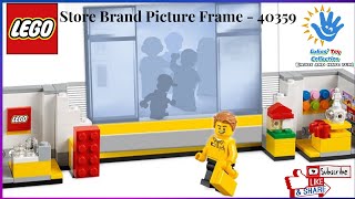 LEGO® Store Brand Picture Frame - 40359 - Retired set speed build