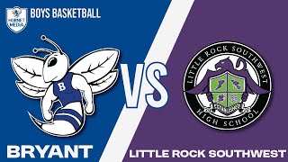 Little Rock Southwest vs Bryant Boys Basketball - February 14, 2025