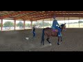 Youth Advanced Beginner Riding Lesson - Lunge line exercises for balance and to go #nostirrups