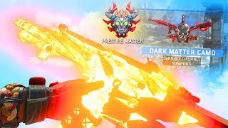 I GOT DARK MATTER CAMO! UNLOCKING DARK MATTER REACTION! (Black Ops 4)