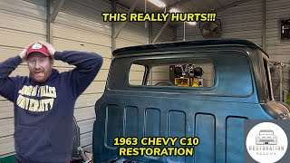 This Really Hurts!!  1963 Chevy C10 Restoration Day 168