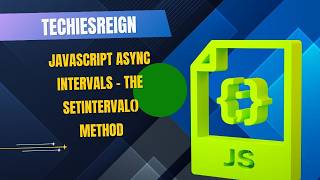 JavaScript Async Intervals - The SetInterval() Method