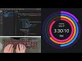 ASMR Programming - Progress Clock using Html CSS & Javascript - No Talking