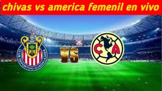 TUDN / America Vs Chivas Live 🔴goles 2024 Liga MX Femenil