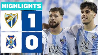 MÁLAGA CF 1 - 0 CD TENERIFE I RESUMEN LALIGA HYPERMOTION