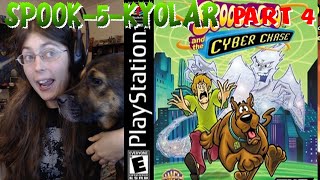 Andrea Gets Wasted And Plays Scooby Doo And The Cyber Chase On PS1!!! | The Spook-5-Kyolar! Part 4